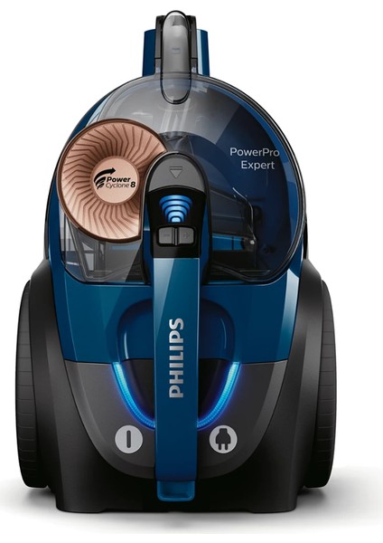 5 Yıl Motor Garantili Powercyclone 8 750W Triactive+ Başlık Alerjiikilit Sistemi Fonksiyonel ve Hızlı Toz Torbasız Süpürge HEPA13 Filitreli, Luciole Lambader ve Philips Çay Makinası Hediyeli