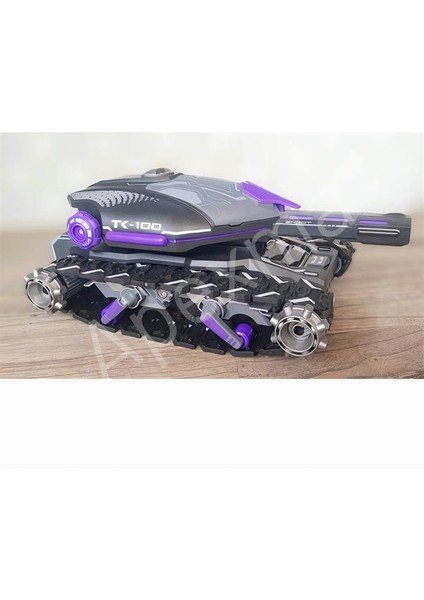 2.4ghz Uzaktan Kumandalı 3.7 V Şarjlı 4WD Paletli Su Bombası Atan Rc Savaş Tankı modelleri