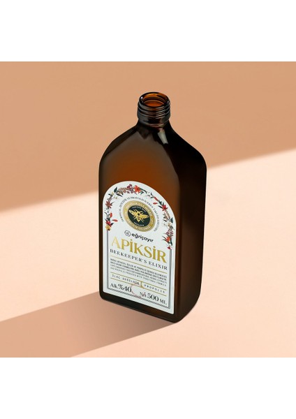 Apiksir 6 Bileşenli Arıcı Iksiri (Zerdeçal + Zencefil + Propolis + Bal + Tarçın + Karabiber)