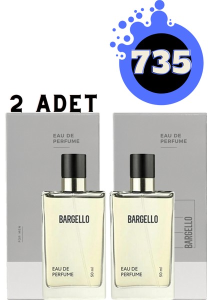 735 Edp Fresh + 50 ml + Erkek Parfüm 2 Adet