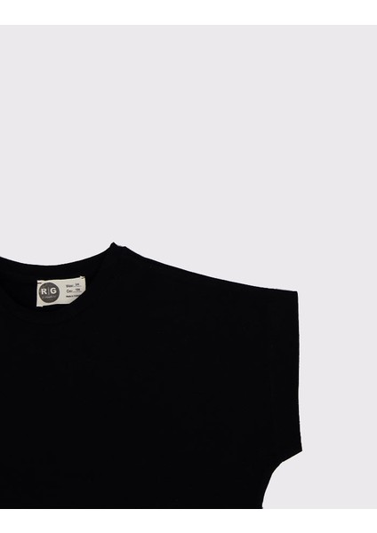 Kız Çocuk Pamuklu Basic Crop Tişört_RG1604 indirimleri