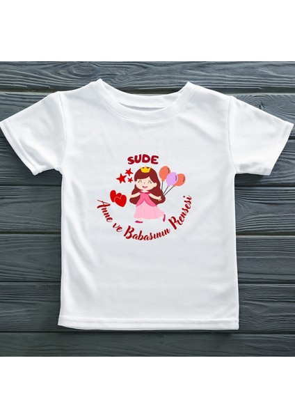 Tişört Anne ve Babasının Prensesi