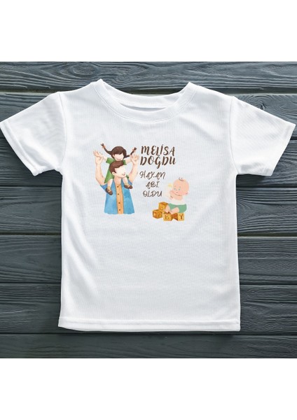 Tişört- Abla Abi Oldu Yazılı