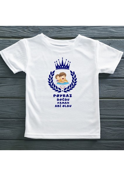 Tişört- Abla Abi Oldu Yazılı