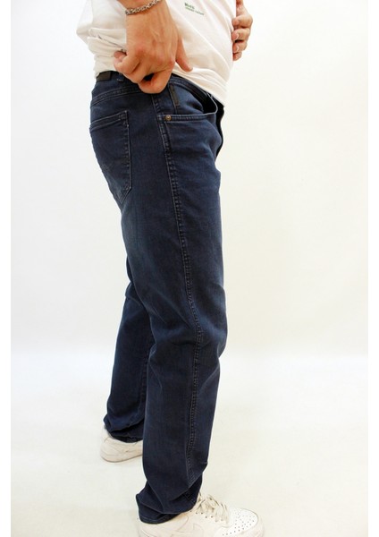 Vegas 132-276 Blue Black Rahat Kesim Likralı Erkek Kot Pantolon Koyu Lacivert fiyatları