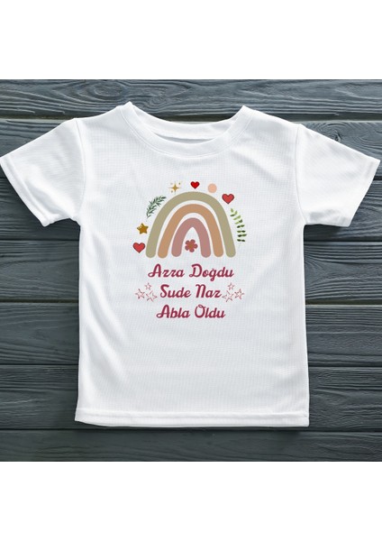 Abla Oldu Yazılı Kız Çocuk Tişörtü