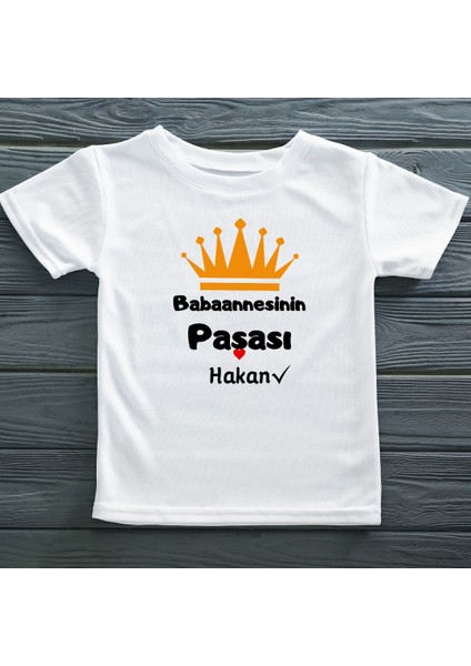 Anneannesinin Paşası Yazılı Çocuk Tişörtü