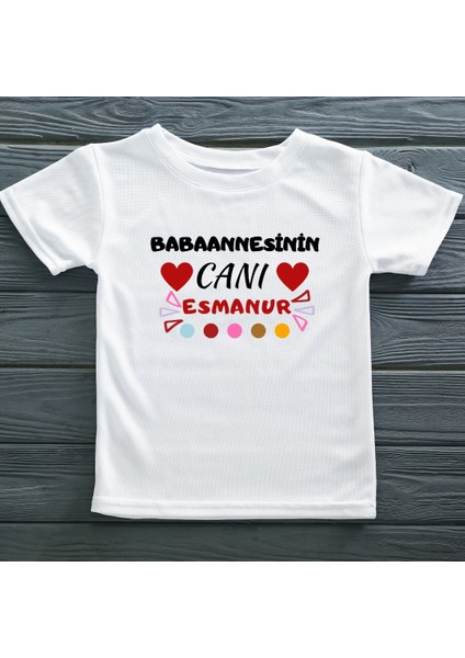 Babaannesinin Canı Yazılı Kız Çocuk Tişörtü