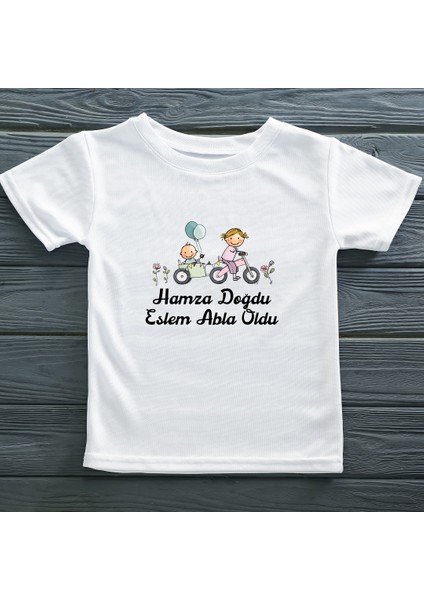 Abla Oldu Yazılı Çocuk Tişörtü