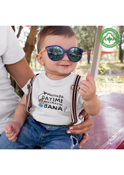 Aratmayın Bana Yazılı Özel Erkek Çocuk Tişörtü