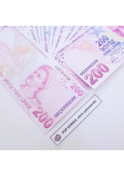 100 Adet Karışık 50 100 200 Lira Geçersiz Yazılı Para Parti Şaka Düğün Fim Malzemesi indirimleri