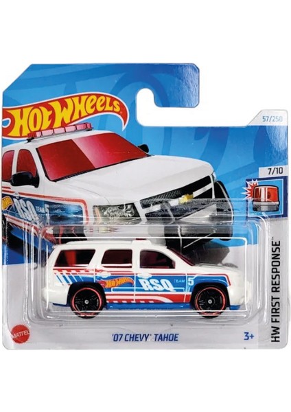 1/64 Ölçek Tekli Regular Arabalar HTD28 Hw First Response / '07 Chevy Tahoe