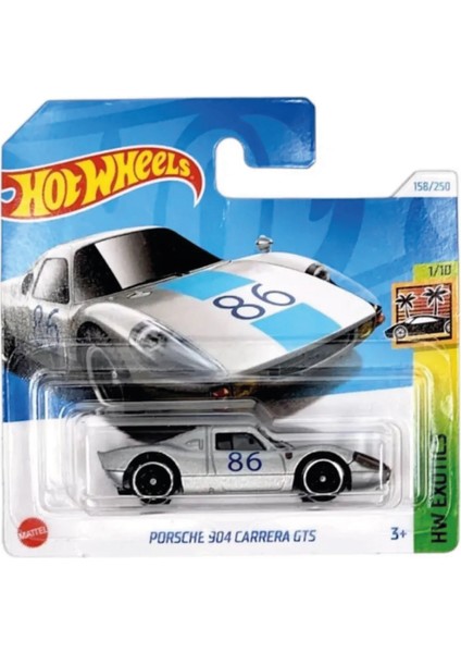 1/64 Ölçek Tekli Regular Arabalar HRY73 Hw Exotics / Porsche 904 Carrera Gts
