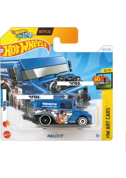 1/64 Ölçek Tekli Regular Arabalar HRY82 Hw Art Cars / Mailed It!