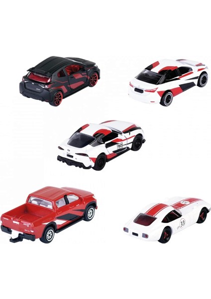 1/64 Ölçek Toyota Racing Beşli Set 212053189 / Toyota Corolla Altis - Toyota Grmn Yaris - Toyota gr Supra Sz-R - Toyota Hilux Revo - Toyota 2000 Gt