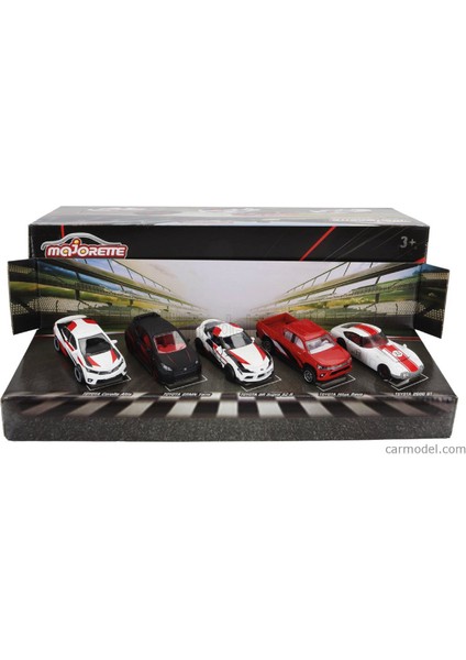 1/64 Ölçek Toyota Racing Beşli Set 212053189 / Toyota Corolla Altis - Toyota Grmn Yaris - Toyota gr Supra Sz-R - Toyota Hilux Revo - Toyota 2000 Gt