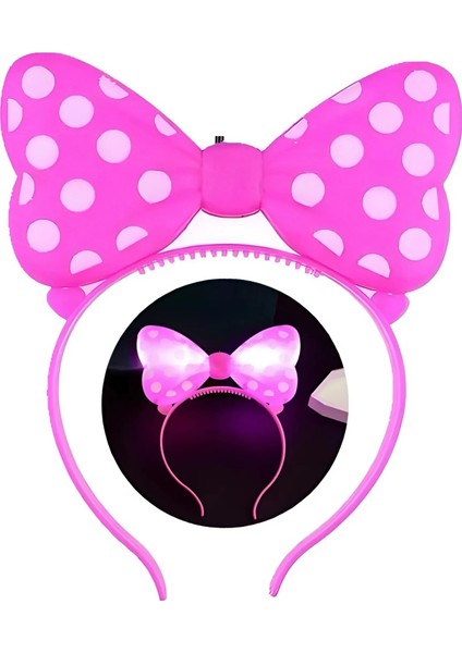 Minnie Mouse Fiyonklu Işıklı Taç Fiyonk Işıklı Taç