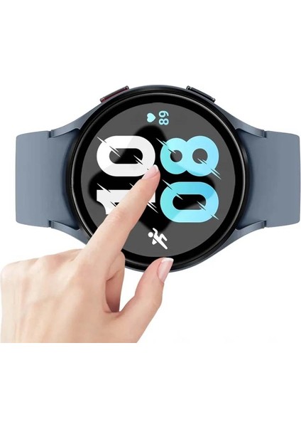 Samsung Galaxy Watch 7 44MM Uyumlu Ekran Koruyucu Polymer Temperli Nano 0.5 mm Watch Ekran Koruyucu