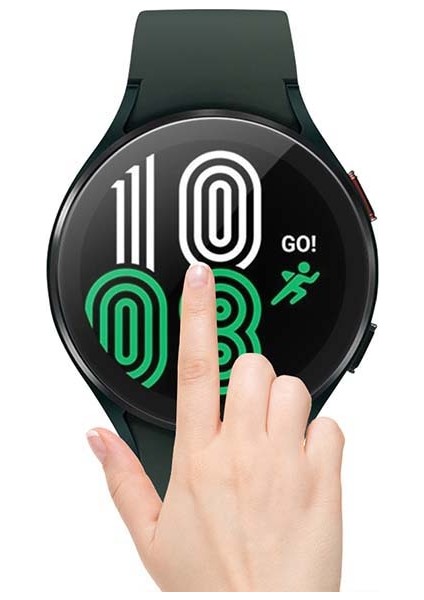 Samsung Galaxy Watch 7 40MM Uyumlu Ekran Koruyucu Polymer Temperli Nano 0.5 mm Watch Ekran Koruyucu modelleri