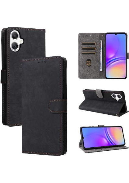 Samsung Galaxy A06 Flip Folio Cüzdan Kart Yuvaları Kapak Rfıd Pu (Yurt Dışından)