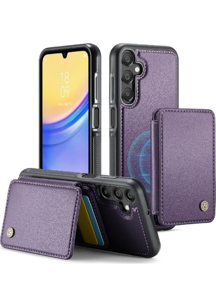 Samsung Galaxy A15 Manyetik Rfıd Engelleme Standı Fonksiyonu Cüzdan (Yurt Dışından) indirimleri
