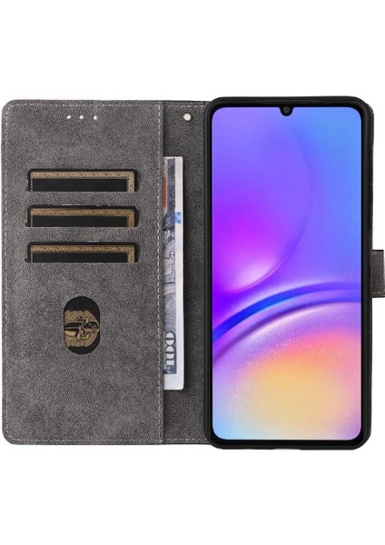 Samsung Galaxy A06 Flip Folio Cüzdan Kart Yuvaları Kapak Rfıd Pu (Yurt Dışından)