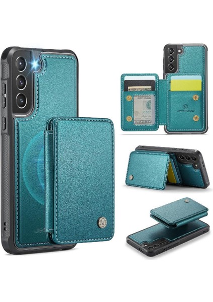 Samsung Galaxy S21 Standı Fonksiyonu Için Kılıf Ayrılabilir Cüzdan Rfıd 2 In (Yurt Dışından)
