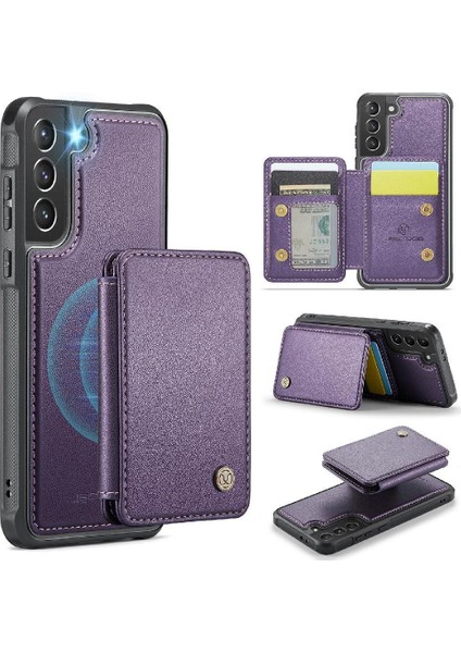 Samsung Galaxy S21 Standı Fonksiyonu Için Kılıf Ayrılabilir Cüzdan Rfıd 2 In (Yurt Dışından)