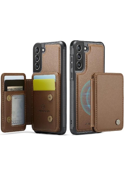 Samsung Galaxy S21 Standı Fonksiyonu Için Kılıf Ayrılabilir Cüzdan Rfıd 2 In (Yurt Dışından)