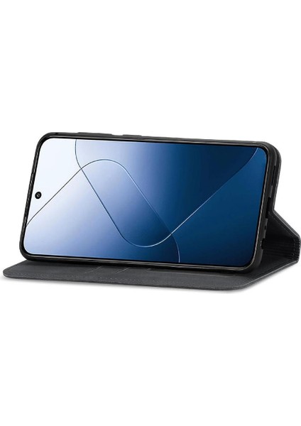 Xiaomi 14T Deri Kılıf Için Flip Case Basit Iş Darbeye Cüzdan (Yurt Dışından) fiyatları