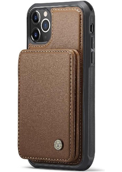 IPhone 11 Için Kılıf Pro Max Rfıd Engelleme Ayrılabilir Cüzdan Standı Fonksiyonu (Yurt Dışından)