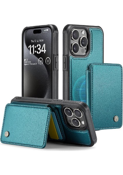 IPhone 15 Için Kılıf Pro Max Standı Fonksiyonu 2 1 Işlevsellik Manyetik (Yurt Dışından)