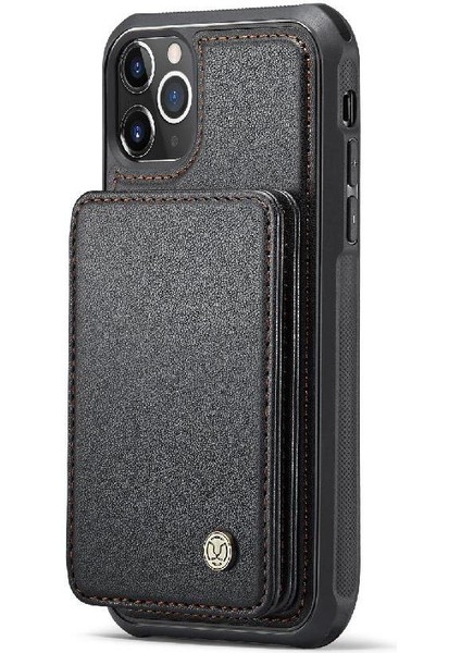 IPhone 11 Için Kılıf Pro Max Rfıd Engelleme Ayrılabilir Cüzdan Standı Fonksiyonu (Yurt Dışından)