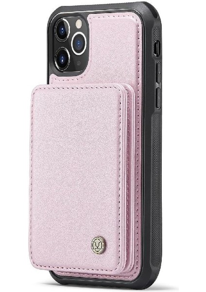 IPhone 11 Için Kılıf Pro Max Rfıd Engelleme Ayrılabilir Cüzdan Standı Fonksiyonu (Yurt Dışından)