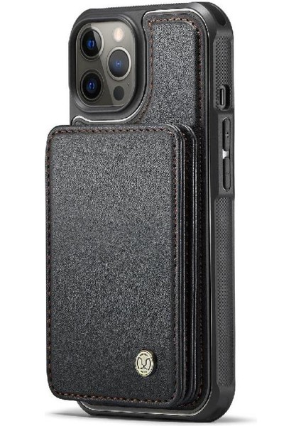 IPhone 12 Için Kılıf Pro Max Standı Fonksiyonu 2 In 1 Işlevsellik Rfıd (Yurt Dışından)