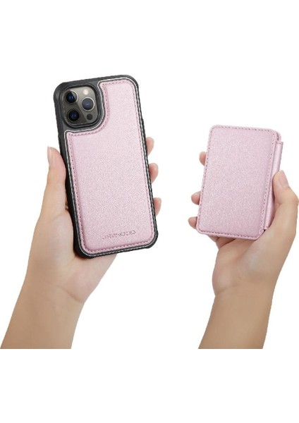 IPhone 12 Için Kılıf Pro Max Standı Fonksiyonu 2 In 1 Işlevsellik Rfıd (Yurt Dışından)