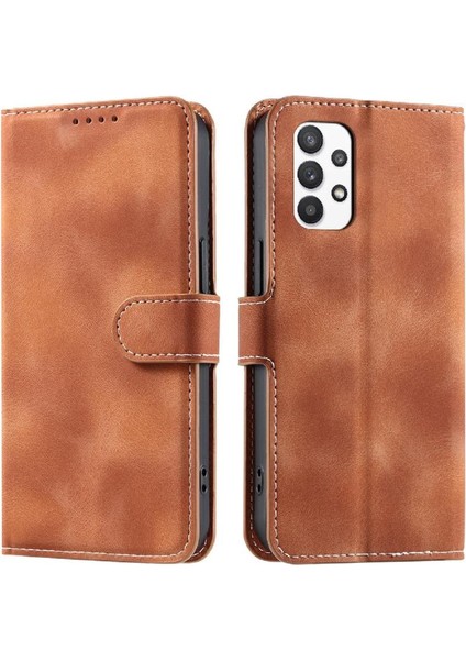 Samsung Galaxy Için Flip Case A53 5g Cüzdan Kart Yuvaları Bilek Kayışı Pu (Yurt Dışından)