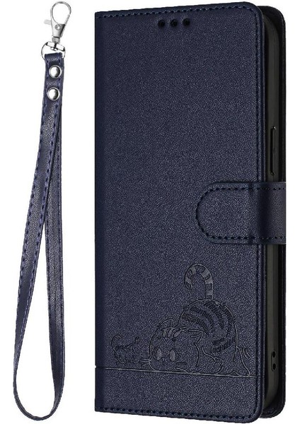 Samsung Galaxy Not 10 Için Kılıf Cüzdan Kapak Çevirin Kedi Rfıd Kart Yuvası (Yurt Dışından)