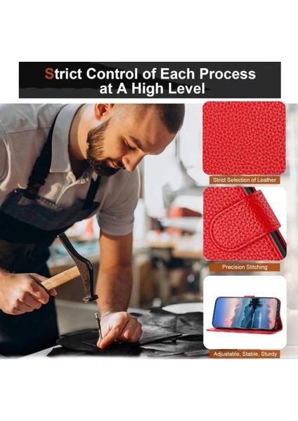 Onur 90 Akıllı 5g Için Telefon Kılıfı Kart Yuvaları Tutucu Flip Folio Cüzdan Pu (Yurt Dışından)