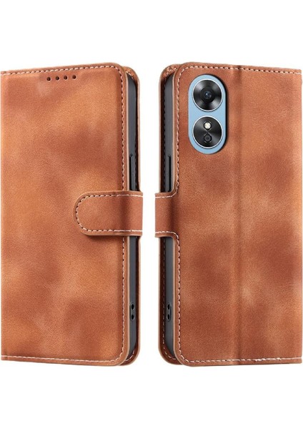 Oppo A78 4g Pu Deri Bilek Kayışı Kickstand Cüzdan Kartı Için Flip Case (Yurt Dışından) indirimleri