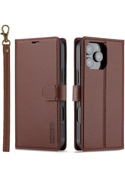 IPhone 16 Için Flip Case Pro Max Ayrılabilir 2 1 Cüzdan Kılıf Kickstand Pu (Yurt Dışından)