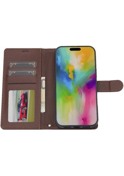 IPhone 16 Için Flip Case Pro Max Ayrılabilir 2 1 Cüzdan Kılıf Kickstand Pu (Yurt Dışından)