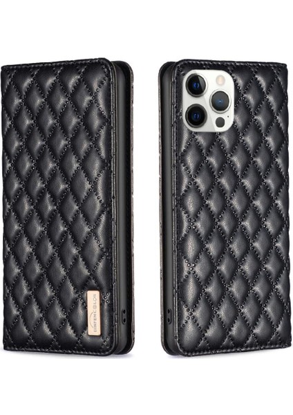 IPhone 12 Için Flip Case Pro Max Tam Koruma Darbeye Manyetik Cüzdan (Yurt Dışından)