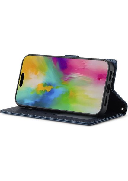 IPhone 16 Için Flip Case Pro Max Ayrılabilir 2 1 Cüzdan Kılıf Kickstand Pu (Yurt Dışından)
