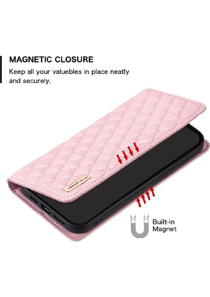 IPhone 14 Için Flip Case Pro Darbeye Tam Koruma Manyetik Kapatma (Yurt Dışından)