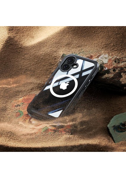 IPhone 16 360 Için Manyetik Kılıf Her Şey Dahil Cam Ekran Koruyucu Damla (Yurt Dışından) indirimleri