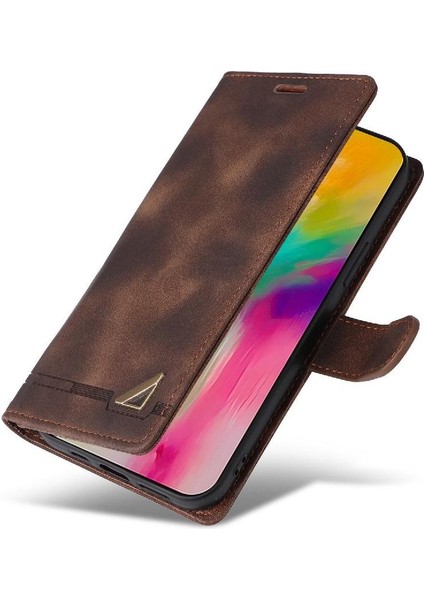IPhone 16 Için Flip Case Pro Max Cüzdan Basit Iş Darbeye Çevir (Yurt Dışından)