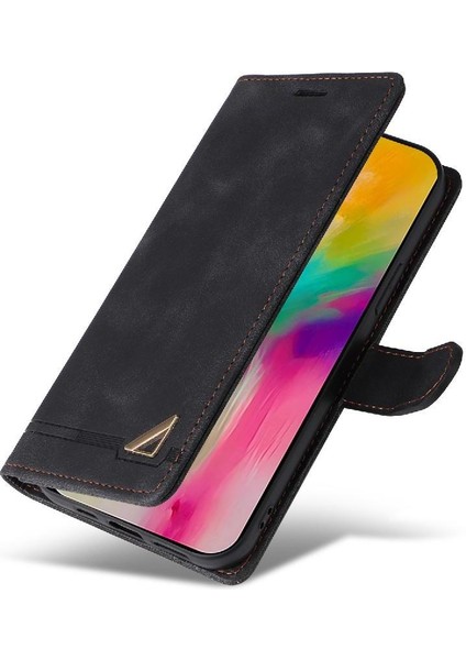 IPhone 16 Için Flip Case Artı Kapak Kapak Darbeye Basit Iş Cüzdan (Yurt Dışından)