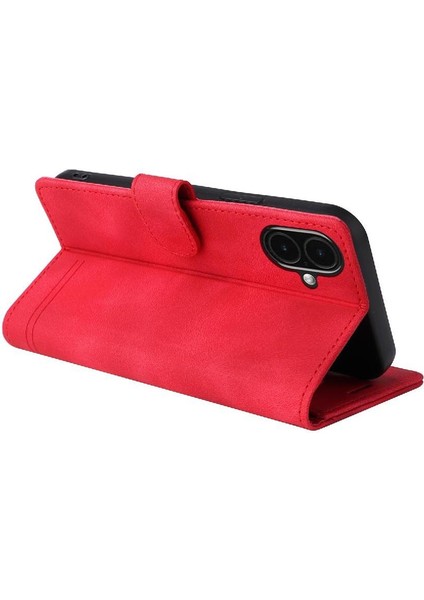 IPhone 16 Için Flip Case Kapak Darbeye Cüzdan Basit Iş Durum (Yurt Dışından) indirimleri