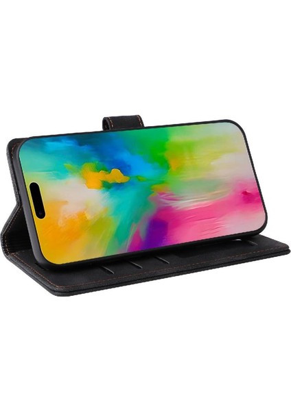 IPhone 16 Için Flip Case Kapak Darbeye Cüzdan Basit Iş Durum (Yurt Dışından) fiyatları